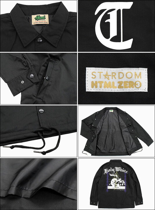 楽天市場】HTML ZERO3×STARDOM 中野たむ コラボ ジャケット メンズ スターダム中野たむ選手ジャケット