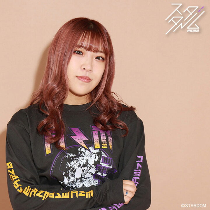 楽天市場】HTML ZERO3×STARDOM AZM コラボ ロンT Tシャツ 長袖 メンズ 