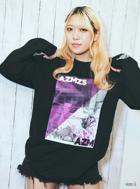 楽天市場】HTML ZERO3×STARDOM AZM 天咲光由 コラボ ロンT Tシャツ 