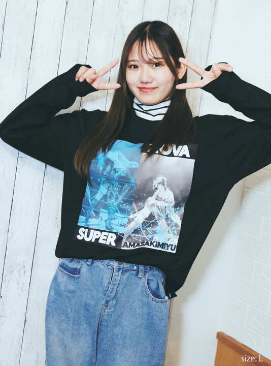 楽天市場】HTML ZERO3×STARDOM AZM 天咲光由 コラボ ロンT Tシャツ 
