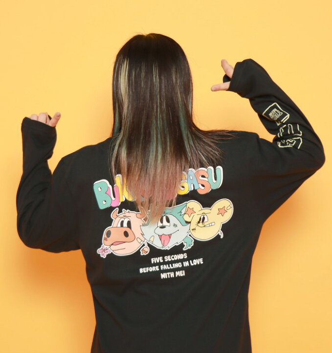 楽天市場】HTML ZERO3×STARDOM 星来芽依 コラボ ロンT Tシャツ 長袖 