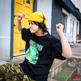 【8月下旬発送予定】エイチティエムエル ゼロスリー HTML ZERO3 Tシャツ 半袖 メンズ ガチャピン・ムック EOD コラボ ( Gachapin＆Mukku EOD S/S Tee ティーシャツ T-SHIRTS トップス HTML-T629 )[M便 1/1]