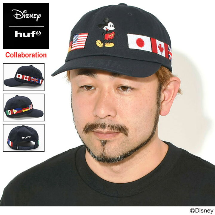 楽天市場】ハフ HUF キャップ メンズ ディズニー ミッキーマウス 