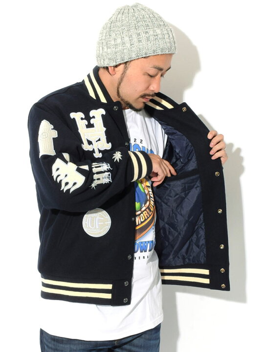 楽天市場】ハフ HUF ジャケット メンズ 20 イヤー クラシック H バー 