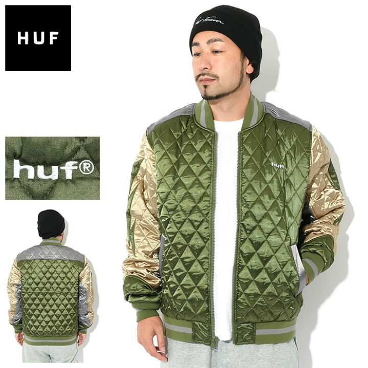 楽天市場】ハフ HUF ジャケット メンズ ライトニング ボンバー ( HUF 