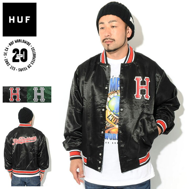 楽天市場】ハフ HUF ジャケット メンズ クラッカージャック サテン  