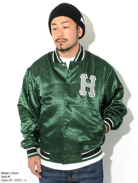 楽天市場】ハフ HUF ジャケット メンズ クラッカージャック サテン  