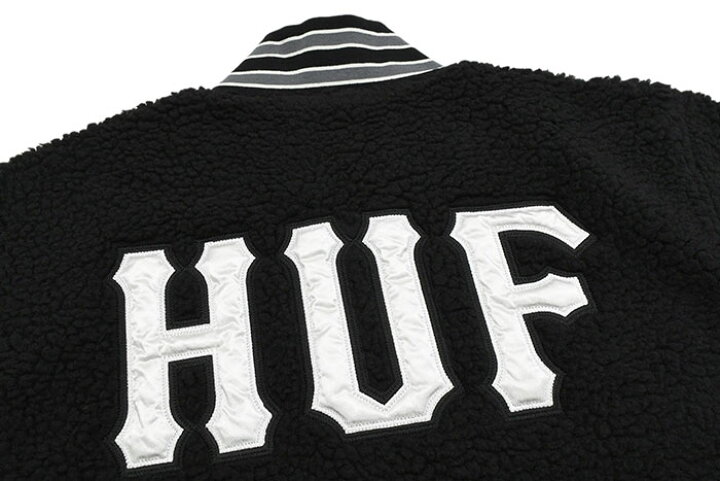楽天市場】ハフ HUF ジャケット メンズ シェルパ バーシティー ( HUF 