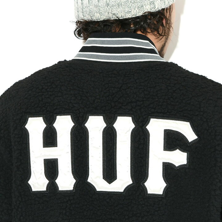 楽天市場】ハフ HUF ジャケット メンズ シェルパ バーシティー ( HUF 