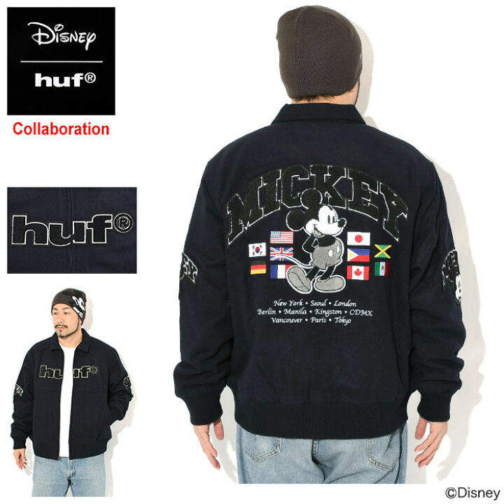 ディズニー ミッキー ブルゾン ジャンパー 楽天市場】ハフ HUF 