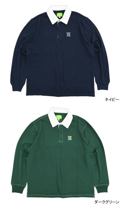 楽天市場】ハフ HUF ポロシャツ 長袖 メンズ ロングデン ( HUF Longden 