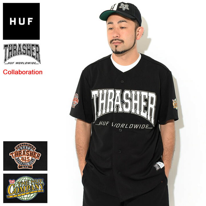 楽天市場】ハフ HUF シャツ 半袖 メンズ スラッシャー センター 