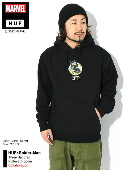 楽天市場】ハフ HUF パーカー プルオーバー メンズ スパイダーマン 