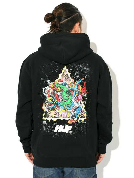 楽天市場】ハフ HUF パーカー プルオーバー メンズ マーベル 
