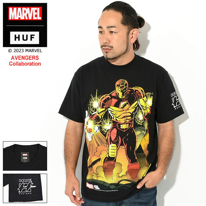 楽天市場】ハフ HUF Tシャツ 半袖 メンズ マーベル アベンジャーズ  