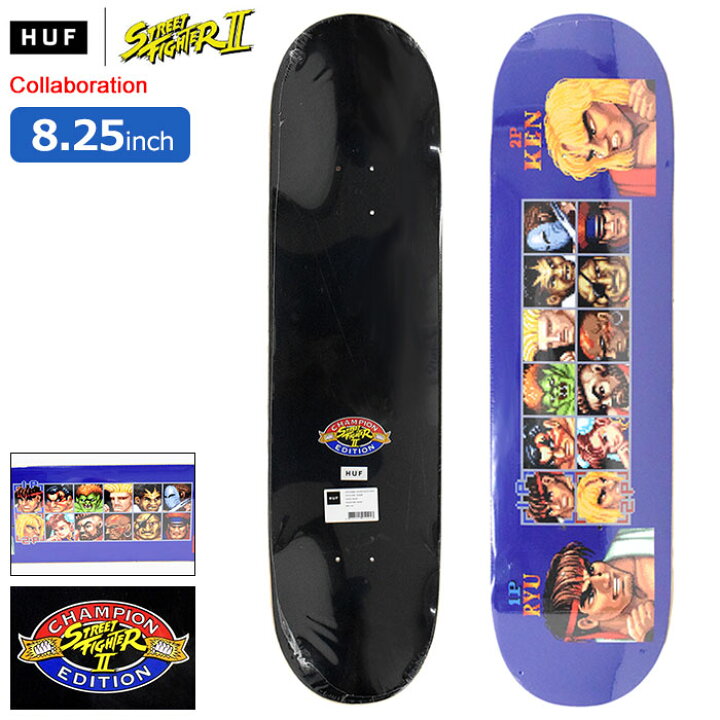 楽天市場】ハフ HUF スケボー スケートボード デッキ 8.25インチ 