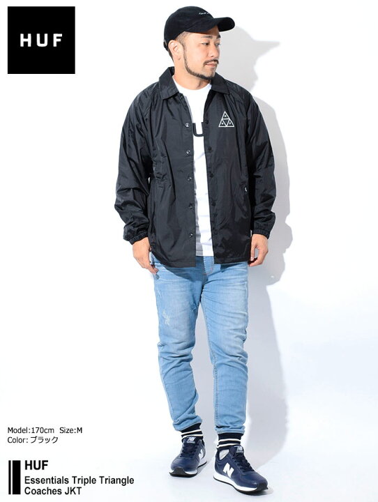 楽天市場】ハフ HUF ジャケット メンズ エッセンシャルズ トリプル 