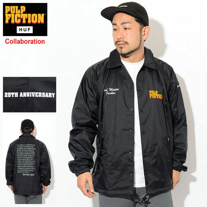 楽天市場】ハフ HUF ジャケット メンズ パルプ フィクション コーチ 