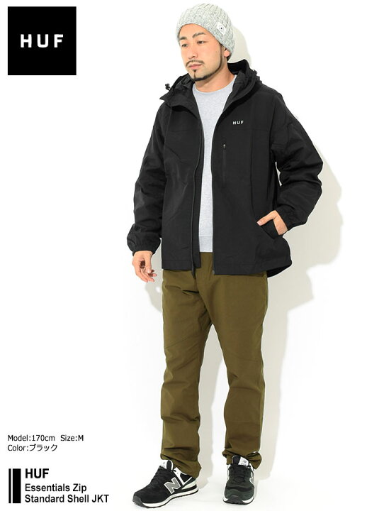 楽天市場】ハフ HUF ジャケット メンズ エッセンシャルズ ジップ  