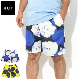 ハフ HUF ハーフパンツ メンズ ハンプトンズ ビーチ ショーツ ( HUF Hamptons Beach Short ショートパンツ ハーパン ボトムス メンズ 男性用 PT00174 ) ice field icefield