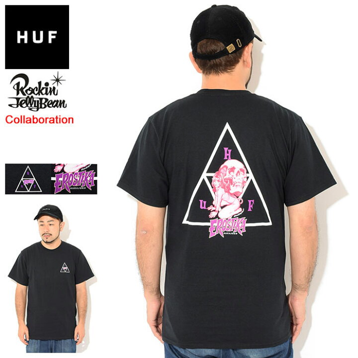 楽天市場】ハフ HUF Tシャツ 半袖 メンズ ロッキン ジェリー ビーン  