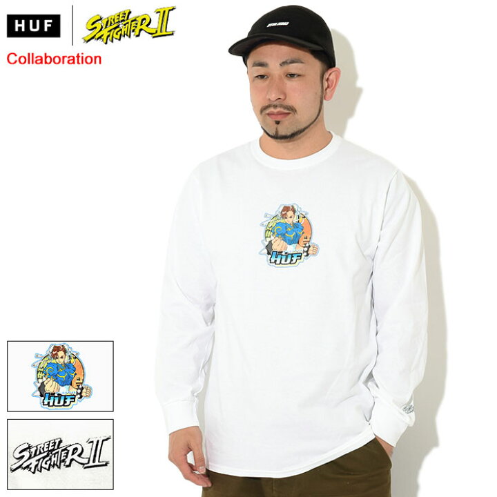 楽天市場】ハフ HUF ロンT Tシャツ 長袖 メンズ ストリートファイター2 