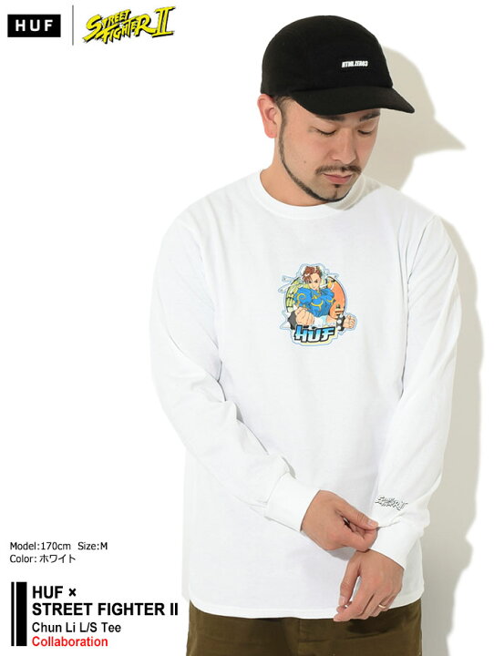 楽天市場】ハフ HUF ロンT Tシャツ 長袖 メンズ ストリートファイター2 