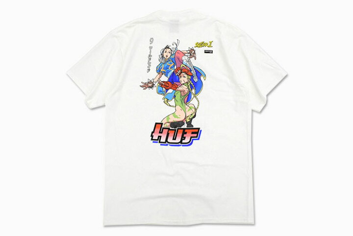 楽天市場】ハフ HUF Tシャツ 半袖 メンズ ストリートファイター2 春麗 
