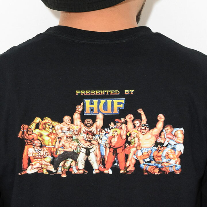 楽天市場】ハフ HUF ロンT Tシャツ 長袖 メンズ ストリートファイター2 