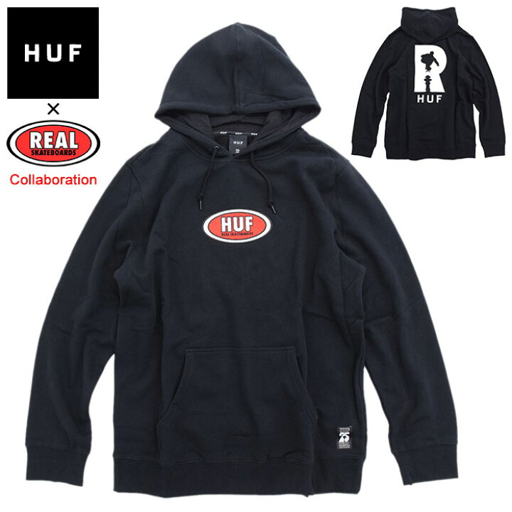 楽天市場】ハフ HUF プルオーバー パーカー メンズ リアル スケート 