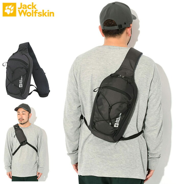 楽天市場】ジャックウルフスキン Jack Wolfskin ボディバッグ サイ 