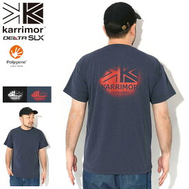カリマー Karrimor Tシャツ 半袖 メンズ 101579 コンフォート ( Karrimor 101579 Comfort S/S Tee 速乾 抗菌 防臭 ストレッチ UVカット ティーシャツ T-SHIRTS カットソー トップス アウトドア 101579 )[M便 1/1] ice field icefield
