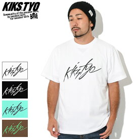 キックス ティー・ワイ・オー KIKS TYO Tシャツ 半袖 メンズ フライト ロゴ ( Kiks Tyo Flight Logo S/S Tee ティーシャツ T-SHIRTS カットソー トップス KIKSTYO kiks・tyo キックスティーワイオー KT2209T-02 )[M便 1/1] ice field icefield