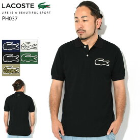 ラコステ LACOSTE ポロシャツ 半袖 メンズ PH037LJ ( lacoste PH037LJ S/S Polo Shirt ピケ 鹿の子 ポロ・シャツ トップス PH037LJ-99 )( 父の日ギフト プレゼント 父の日 ギフト ラッピング対応 2023 )