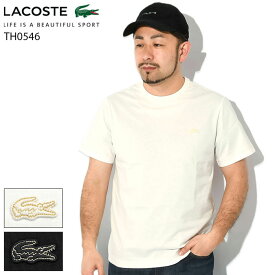ラコステ LACOSTE Tシャツ 半袖 メンズ TH0546 ( lacoste TH0546 S/S Tee ティーシャツ T-SHIRTS カットソー トップス TH0546-99 )[M便 1/1]