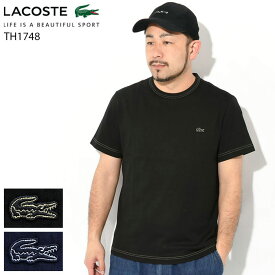 ラコステ LACOSTE Tシャツ 半袖 メンズ TH1748 ( lacoste TH1748 S/S Tee ティーシャツ T-SHIRTS カットソー トップス TH1748-99 )[M便 1/1]