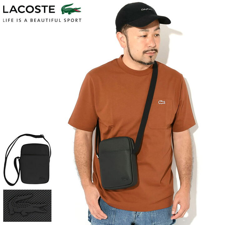楽天市場】ラコステ LACOSTE ショルダーバッグ クラシック スリム 