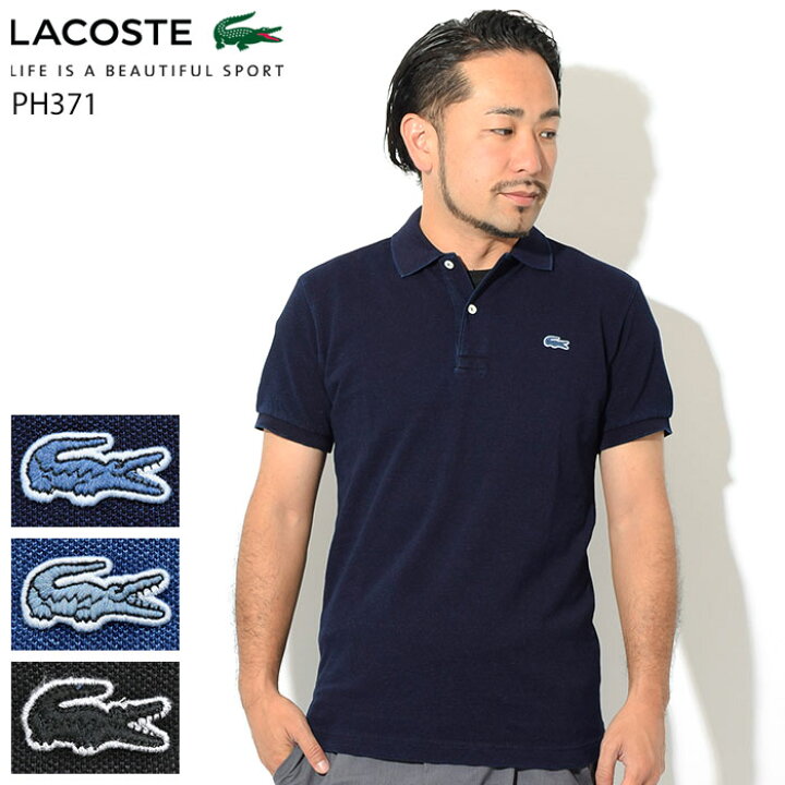 楽天市場】ラコステ LACOSTE ポロシャツ 半袖 メンズ PH371MJ 