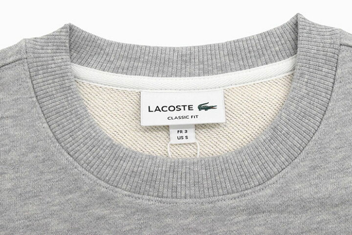 楽天市場】ラコステ LACOSTE トレーナー メンズ SH2173L クルー 