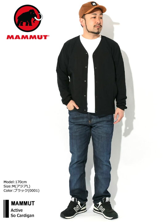 楽天市場】マムート MAMMUT カーディガン メンズ アクティブ ソー 