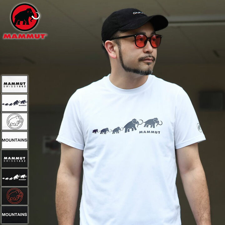 楽天市場】マムート MAMMUT Tシャツ 半袖 メンズ QD ロゴ プリント