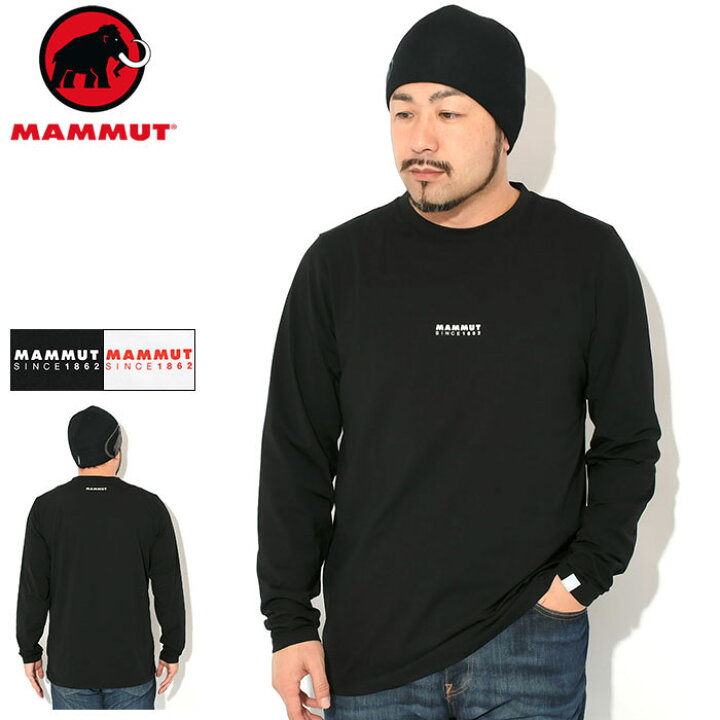 楽天市場】マムート MAMMUT ロンT Tシャツ 長袖 メンズ QD ロゴ 