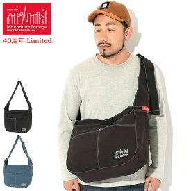 【ポイント10倍】マンハッタンポーテージ Manhattan Portage ショルダーバッグ クロスオーバー アレン ストリート 限定 ( Crossover Allen Street Shoulder Bag 40周年 Limited MP1497CROSSOVER メンズ レディース ユニセックス 男女兼用 )