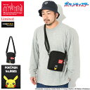 【ポイント10倍】マンハッタンポーテージ Manhattan Portage ショルダーバッグ ポケットモンスター シティー ライト バッグ Ver.2 ポケモン ピカチュウ 限定 ( City Light Bag Ver.2 Pok?mon Pikachu MP1403PL2BPPIKACHU ユニセックス )