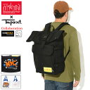 【ポイント10倍】マンハッタンポーテージ Manhattan Portage リュック TM ペイント NYC プリント シルバーカップ バックパック LVL Black/Yellow コラボ ( TM Paint NYC Print Silvercup Backpack LVL Black/Yellow MP1236LVLTMP メンズ レディース ユニセックス 男女兼用 )