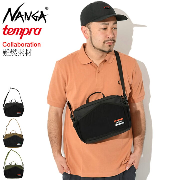 楽天市場】ナンガ NANGA ショルダーバッグ テンプラ サイクル ヒノック 