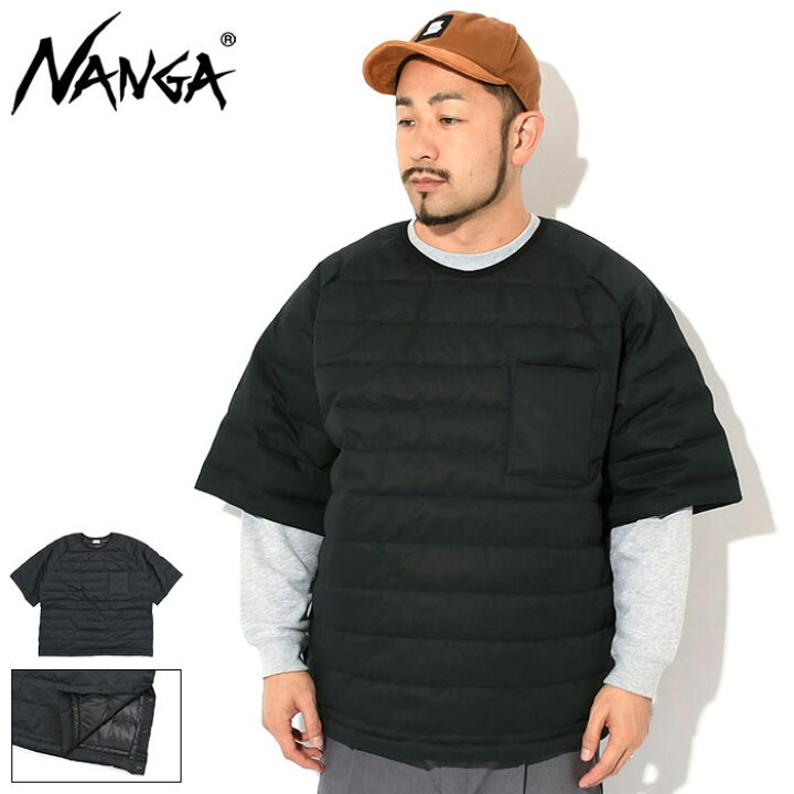 楽天市場】ナンガ NANGA カットソー メンズ コットン ピーチ ダウン 