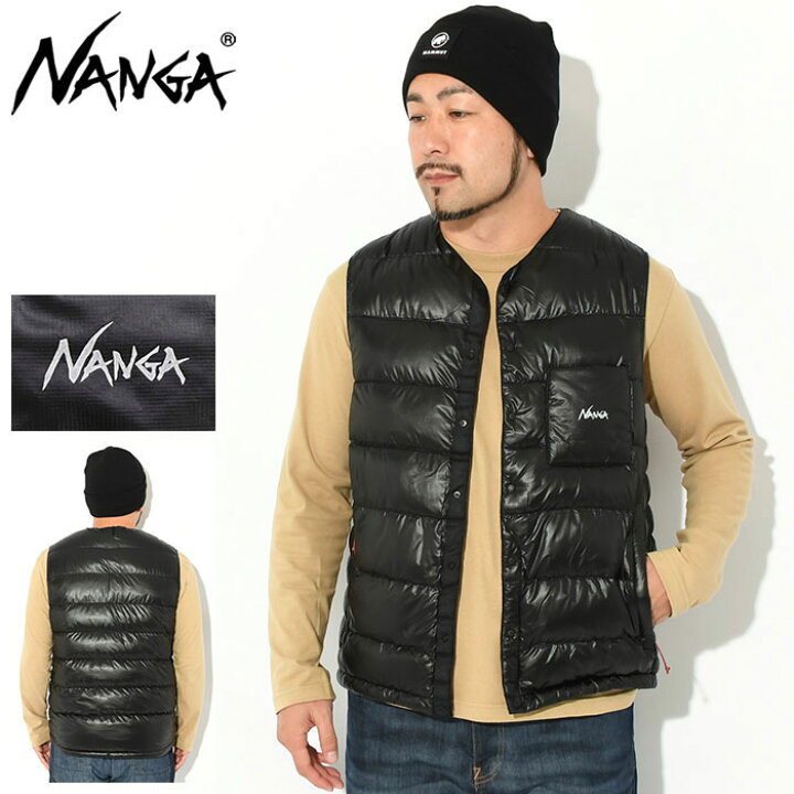 楽天市場】ナンガ NANGA ジャケット メンズ インナー ダウン ベスト 