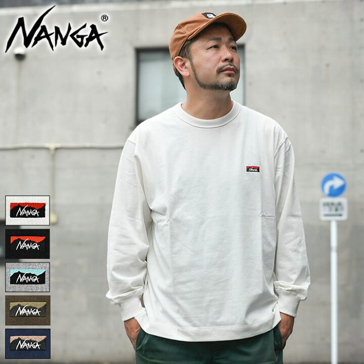 楽天市場】ナンガ NANGA ロンT Tシャツ 長袖 メンズ エコ ハイブリッド 