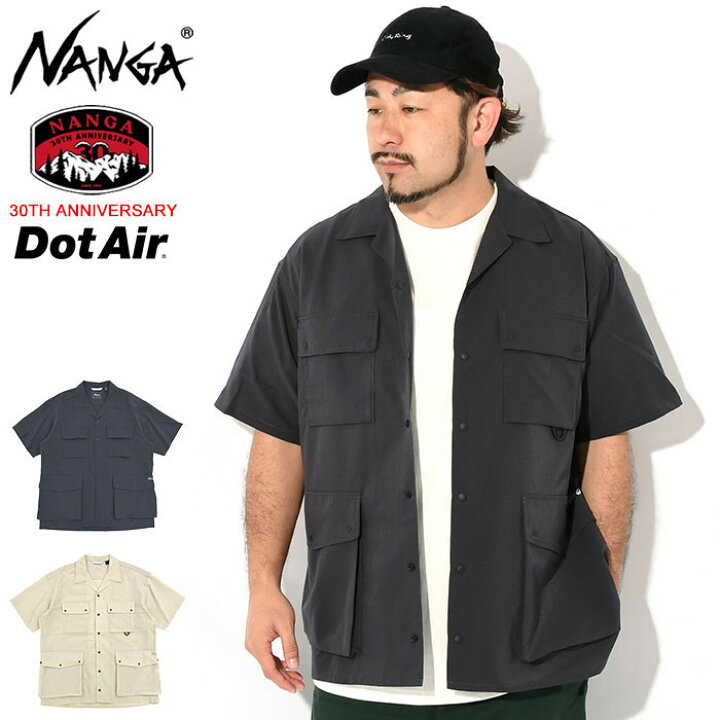 楽天市場】ナンガ NANGA シャツ 半袖 メンズ ドット エア 